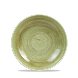 Churchill Servies Horeca Kwaliteit Stonecast Patina Burnished Green Evolve Coupe Bowl 18.2cm Churchill Servies Horeca Kwaliteit Stonecast Patina Burnished Green Evolve Coupe Bowl 18.2cm