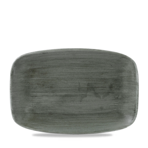 Churchill Servies Horeca Kwaliteit Stonecast Patina Burnished Green Oblong Chefs Bord 30x19.9cm