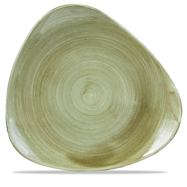 Churchill Servies Horeca Kwaliteit Stonecast Patina Burnished Green Lotus Plate 30cm 6/box