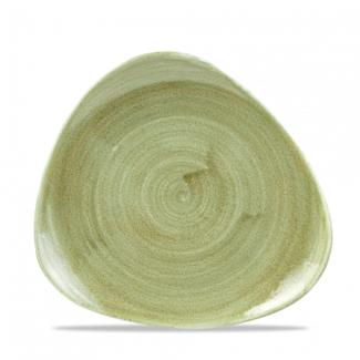 Churchill Servies Horeca Kwaliteit Stonecast Patina Burnished Green Lotus Bord 19.2cm