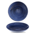 Churchill Servies Horeca Kwaliteit Stonecast Patina Cobalt Blue Evolve Coupe Bowl 24.8cm