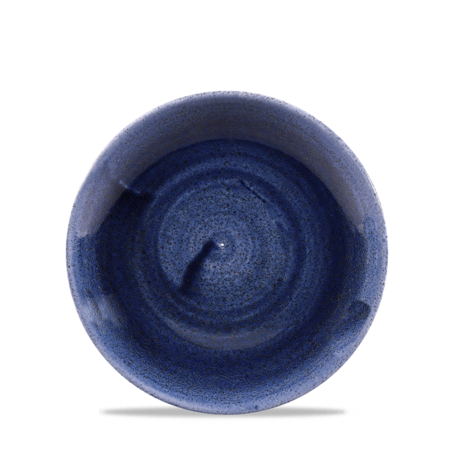 Churchill Servies Horeca Kwaliteit Stonecast Patina Cobalt Blue Evolve Coupe Plate 12/box