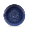 Churchill Servies Horeca Kwaliteit Stonecast Patina Cobalt Blue Evolve Coupe Bord 21.7cm