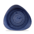Churchill Stonecast Patina Cobalt Blue Lotus Bord 22.9cm
