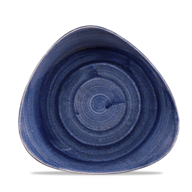 Churchill Servies Horeca Kwaliteit Stonecast Patina Cobalt Blue Lotus Plate 22,9 cm 12/box