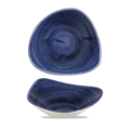 Churchill Stonecast Patina Cobalt Blue Lotus Bowl 23.5cm