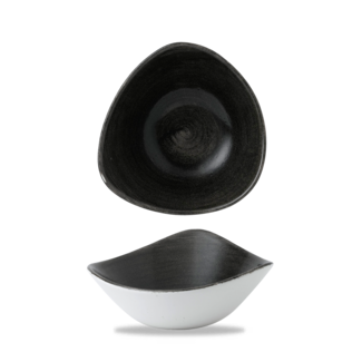 Churchill Servies Horeca Kwaliteit Stonecast Patina Iron Black Lotus Bowl 37cl Churchill Servies Horeca Kwaliteit Stonecast Patina Iron Black Lotus Bowl 37cl