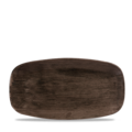 Churchill Stonecast Patina Iron Black Chefs Oblong Bord 35.5x18.9cm