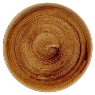 Churchill Servies Horeca Kwaliteit Stonecast Patina Vintage Copper Coupe Evolve Bord 32.4cm