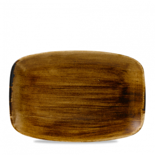 Churchill Servies Horeca Kwaliteit Stonecast Patina Vintage Copper Oblong Chefs Bord 30 x 19.9