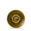 Churchill Stonecast Plume Green Cappuccino Saucer 15.6cm