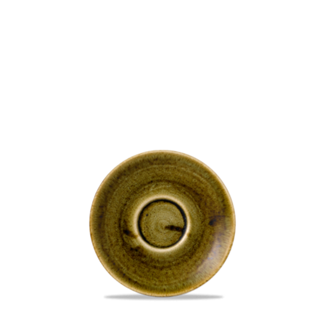Churchill Servies Horeca Kwaliteit Stonecast Plume Green Espresso Saucer 11.8cm