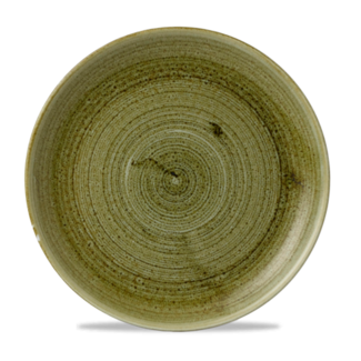 Churchill Servies Horeca Kwaliteit Stonecast Plume Green Evolve Coupe Bord 26cm Churchill Servies Horeca Kwaliteit Stonecast Plume Green Evolve Coupe Bord 26cm