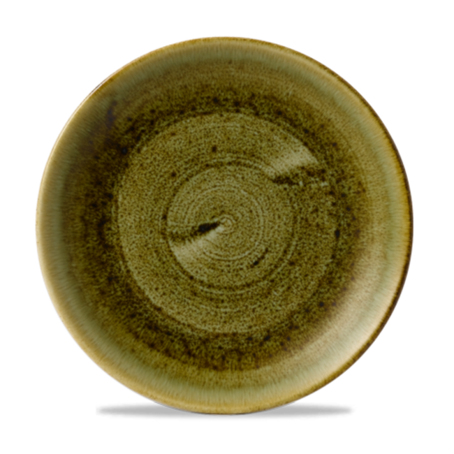 Churchill Servies Horeca Kwaliteit Plume Green Evolve Coupe Plate 28.8cm 12/box