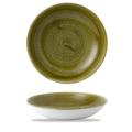 Churchill Stonecast Plume Green Evolve Coupe Bowl 24.8cm