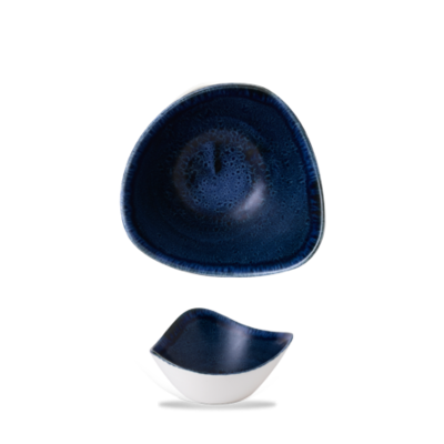 Churchill Churchill Stonecast Plume Ultramarine Lotus Bowl 15cm