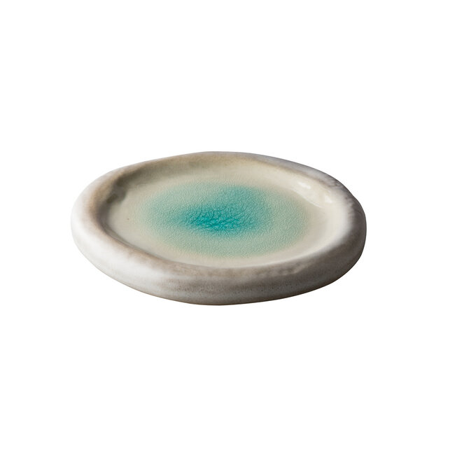 Blue Lagoon hoog bord 25 cm