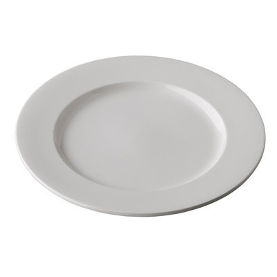 Q Fine China QFC bord met rand 24,4 cm