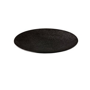 Q Authentic Servies Horeca Kwaliteit Coupe bord Honeycomb Black 27,5 cm