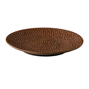 Q Authentic Servies Horeca Kwaliteit Coupe bord Leopard 16 cm