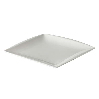 Q Fine China QFC vierkant bord 25,4 x 25,4 cm