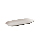 Q Authentic Tinto ovale serveerbord mat white 30 x 15 cm
