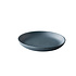 Q Authentic Tinto diep rond bord mat donkergrijs 26,5 cm