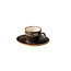 Q Authentic Servies Horeca Kwaliteit Jersey Espressoschotel Bruin 13 cm 6/box