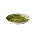 Q Authentic Servies Horeca Kwaliteit Jersey diep rond bord groen 26,5 cm