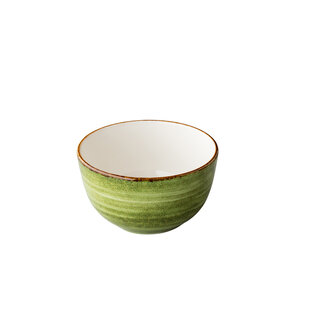 Q Authentic Servies Horeca Kwaliteit Jersey kom groen 13 cm 600ml