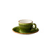 Q Authentic Jersey koffiekop stapelbaar groen 160 ml