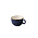 Q Authentic Jersey cappuccino kop stapelbaar blauw 200 ml
