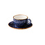 Q Authentic Servies Horeca Kwaliteit Jersey cappuccino kop stapelbaar blauw 200 ml