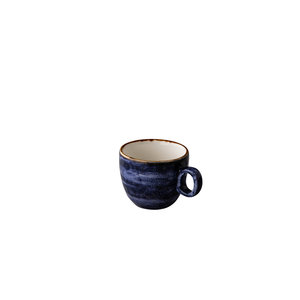 Q Authentic Servies Horeca Kwaliteit Jersey espresso kop stapelbaar blauw 80 ml