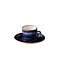 Q Authentic Servies Horeca Kwaliteit Jersey Espressoschotel Blauw 13 cm 6/box