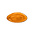 Q Authentic Jersey bord driehoek Oranje 21 cm