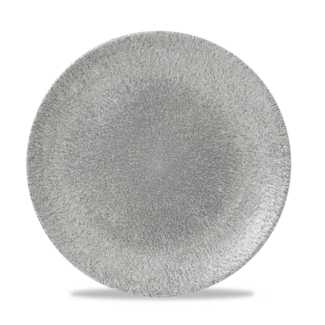 Churchill Servies Horeca Kwaliteit Raku Jasper Grey Evolve Coupe Bord 26cm