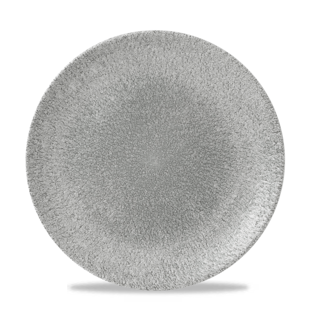 Churchill Servies Horeca Kwaliteit Raku Jasper Grey Evolve Coupe Plate 26cm 12/box