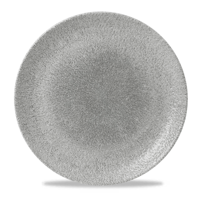 Churchill Servies Horeca Kwaliteit Raku Jasper Grey Evolve Coupe Plate 29cm 12/box