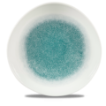 Churchill Servies Horeca Kwaliteit Raku Jade Green Round Trace Bord 28.6cm