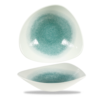Churchill Servies Horeca Kwaliteit Raku Jade Green Lotus Bowl 23.5cm