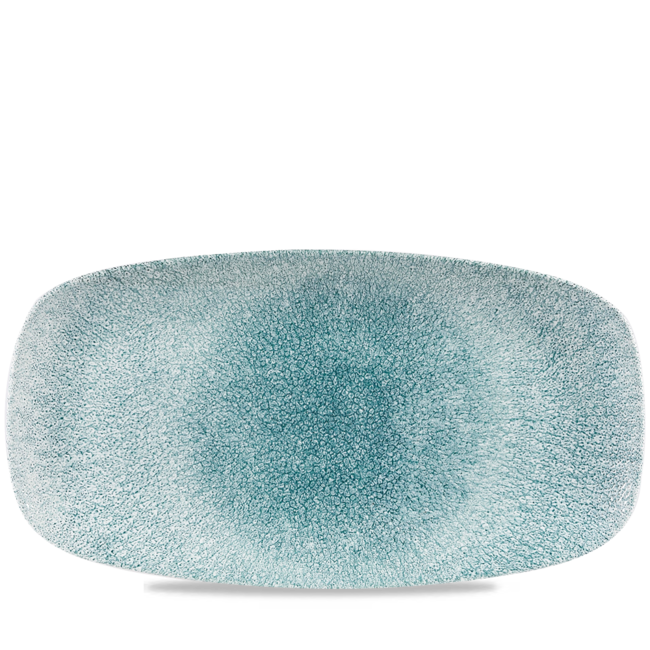 Churchill Servies Horeca Kwaliteit Raku Jade Green Chefs Oblong Plate 35.5x18.9cm 6/box