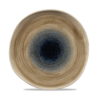 Churchill Servies Horeca Kwaliteit Stonecast Aqueous Bayou Round Trace Bord 26.4cm