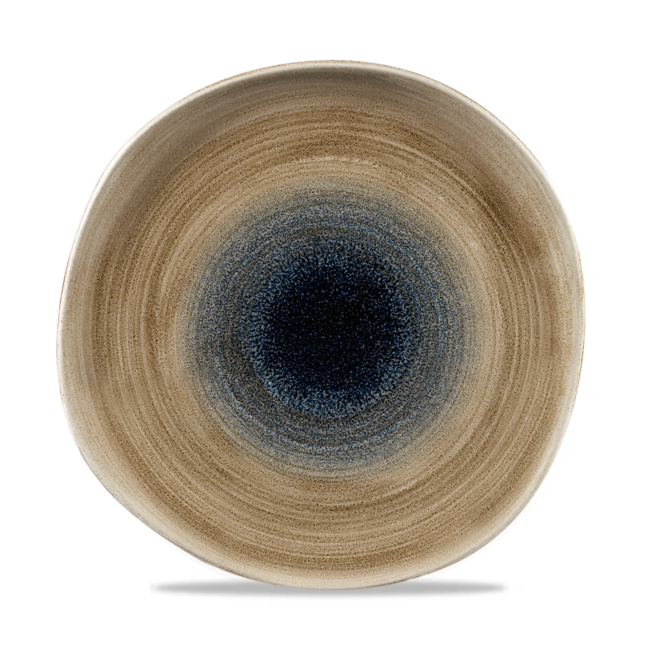 Churchill Servies Horeca Kwaliteit Stonecast Aqueous Bayou Round Trace Plate 26,4 cm 12/box