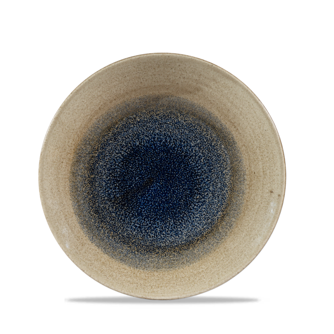 Churchill Servies Horeca Kwaliteit Stonecast Aqueous Bayou Deep Coupe Plate 22.5cm 12/box