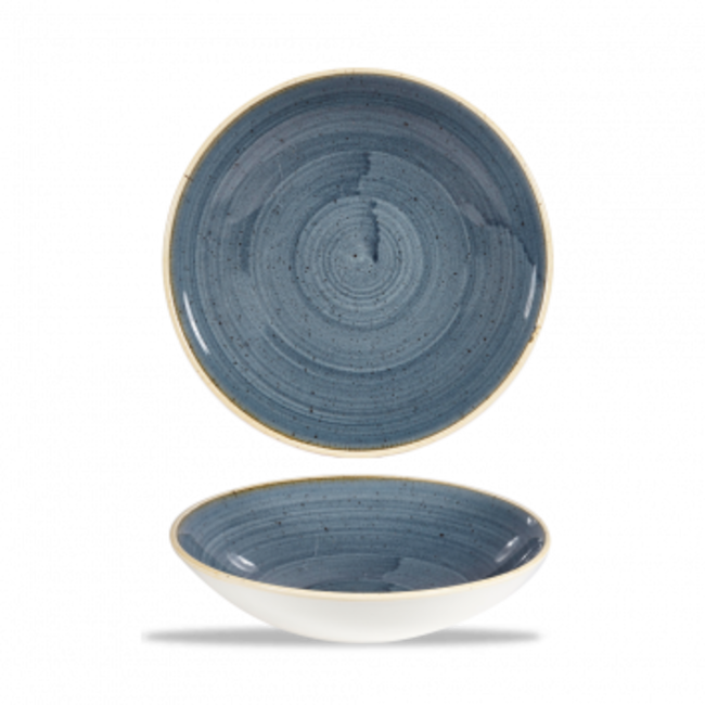Churchill Servies Horeca Kwaliteit Stonecast Blueberry Coupe Bowl 18cm 12/box