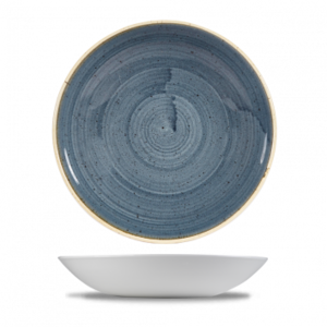 Churchill Servies Horeca Kwaliteit Stonecast Blueberry Evolve Coupe Bowl 24.8cm