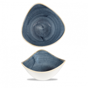 Churchill Stonecast Blueberry Lotus Bowl 18.5cm