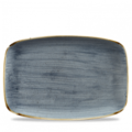 Churchill Servies Horeca Kwaliteit Stonecast Blueberry Oblong Chefs Bord 34.4cm x 23.4cm