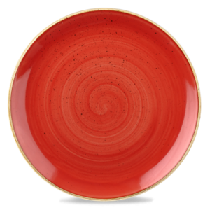 Churchill Servies Horeca Kwaliteit Stonecast Berry Red Evolve Coupe Bord 26cm